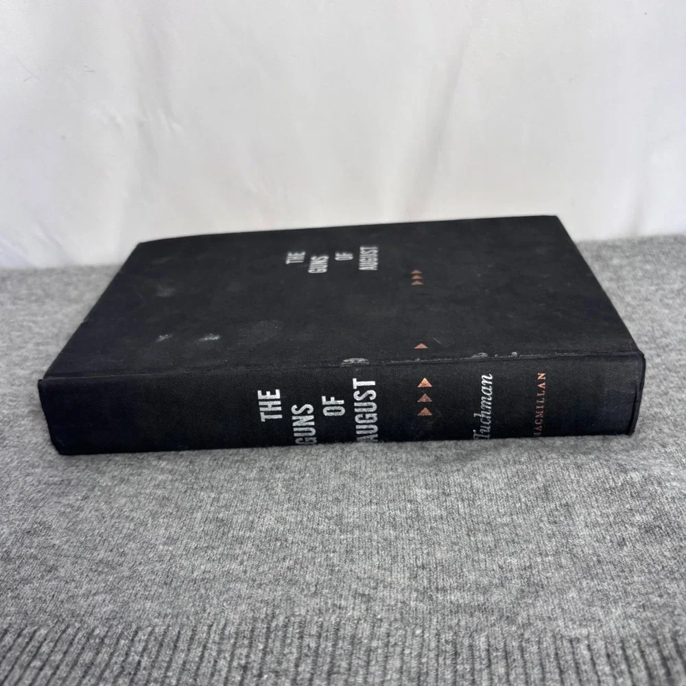 The Guns of August Barbara Tuchman 1962 Hardcover WWI History Macmillan